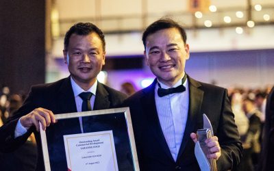 Saradise Edge awarded the Outstanding Award for Commercial Development at the 2022 SHEDA Excellence Awards